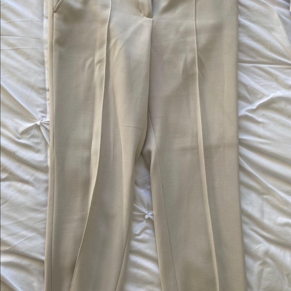 BCBG Cream Trousers - Picture 3 of 4